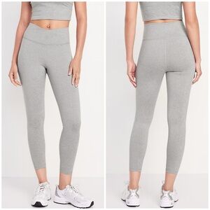 Like New | Old Navy - CloudComfy Extra High Rise 7/8 Legging | Gray, Size L